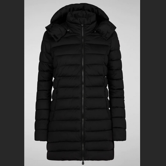 Save The Duck Dorothy Black Puffer Coat XS NWT - Picture 1 of 7